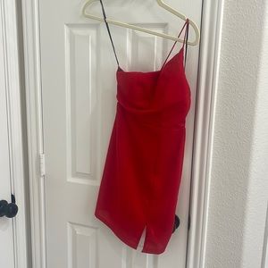RED PRINCESS POLLY DRESS